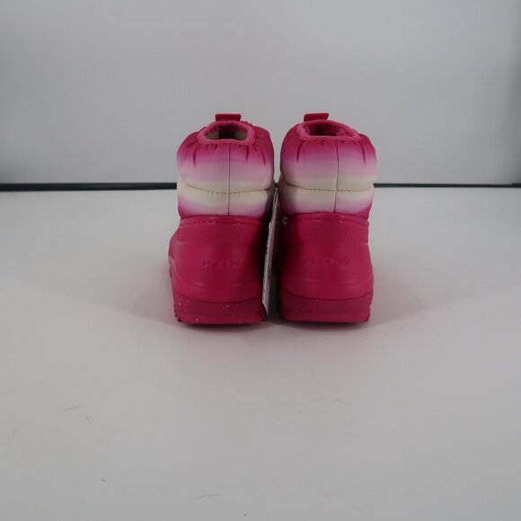Crocs Women's Classic Neo Puff Shorty Boots Candy Pink/Stucco Size 7 NWT - Picture 7 of 9
